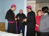 Nuncio meeting Fr Joseph Borg at the General Hospital
